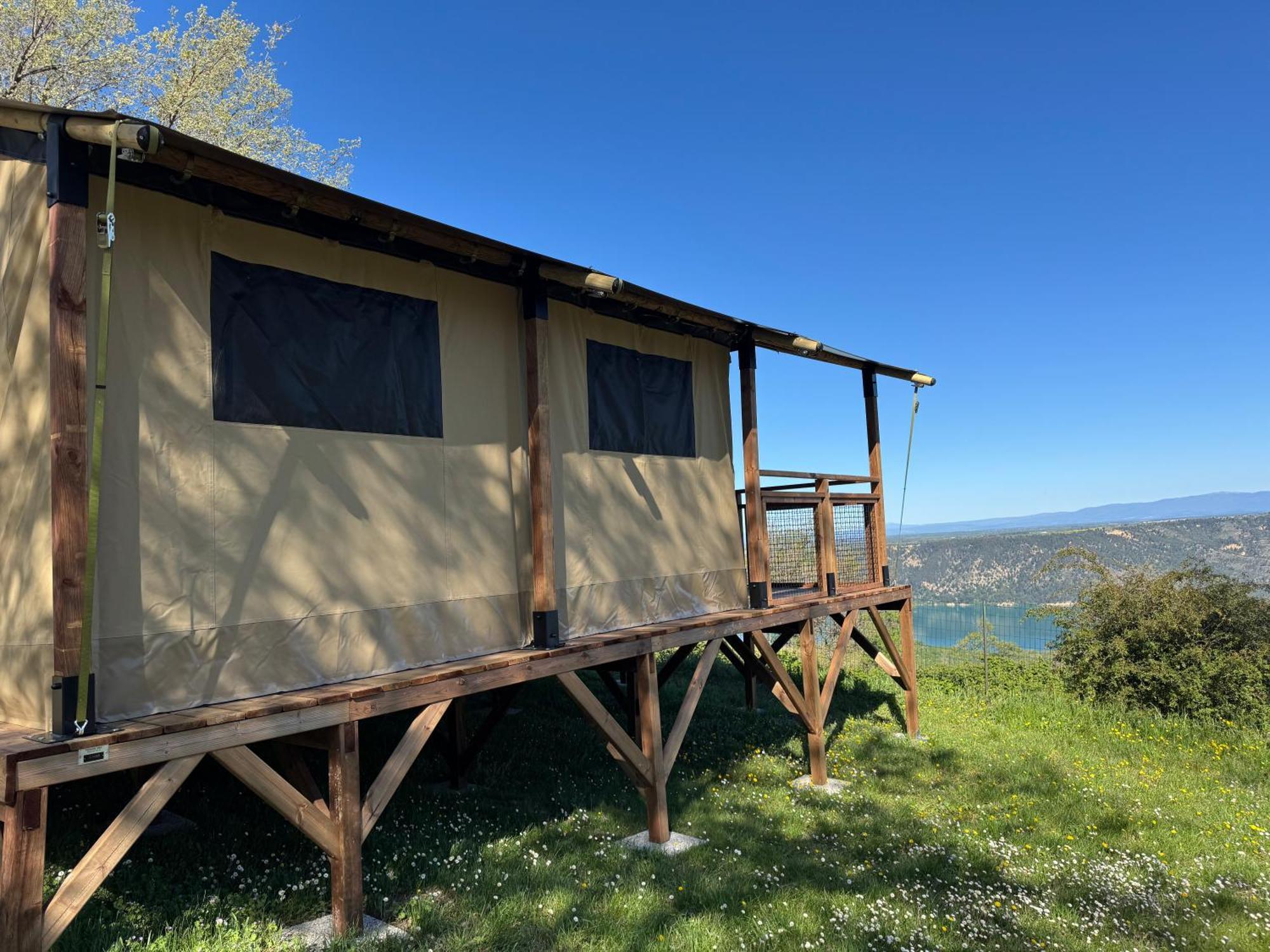 Campasun Camping De L'Aigle Aiguines Exterior photo